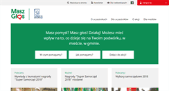Desktop Screenshot of maszglos.pl